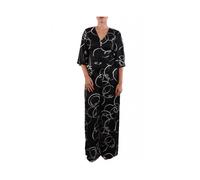 Karl Lagerfeld - Circle Print Jumpsuit - -Jumpsuits & Playsuits -Donna -Nero -S