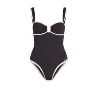 Karl Lagerfeld Costume intero 'Signature' nero / bianco Donna Karl Lagerfeld L