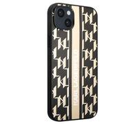 Karl Lagerfeld, Cover per iPhone 14 Plus PU Monogram Stripe