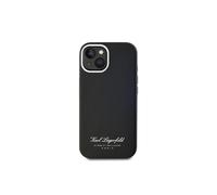 Karl Lagerfeld Cover per iPhone 15 - FW pu Hotel RSG - Nero