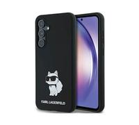 Karl Lagerfeld Custodia in silicone Choupette Metal Pin Nero - Galaxy A35 5G