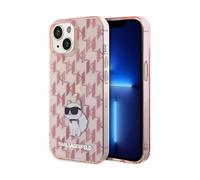Karl Lagerfeld Custodia Monogram Choupette Rosa - iPhone 15