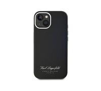 Karl Lagerfeld, Custodia per iPhone 15 Hotel RSG Testurizzato Grana Elegante