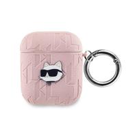 Karl Lagerfeld, Custodia per Pods 1/2 Choupette in rilievo, Rosa