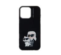 Karl Lagerfeld Custodia per smartphone 'iPhone 16 Pro Max' beige chiaro / nero / offwhite Donna - PROMO - Premium - Accessori Karl Lagerfeld One Size