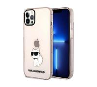 Karl Lagerfeld Custodia rigida KLHCP12MHNCHTCP, Rosa - iPhone 12 / 12 Pro 6,1