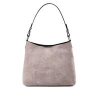 Karl Lagerfeld Daily Borsa a spalla Vera Pelle 33 cm grigio