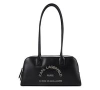 Karl Lagerfeld Daily Borsa a spalla Vera Pelle 33 cm nero