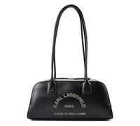 Karl Lagerfeld Daily Borsa a spalla Vera Pelle 34 cm nero