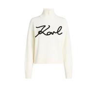 Karl Lagerfeld - Dolcevita - - Knitwear - Donna - Bianco - M