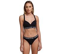 Karl Lagerfeld Donna Logo Thong Black XS