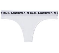 KARL LAGERFELD Donne Logo Thong Bianco S