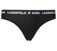 KARL LAGERFELD Donne Logo Thong Nero S