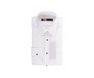 Karl Lagerfeld - Easy Care Shirt - - Shirts - Uomo - Bianco - L