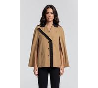 Karl Lagerfeld Fashion Trench Cape Nougat Taglia: M/L | Poncho Outlet | Donna