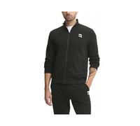 Karl Lagerfeld - Felpa con zip e logo integrale - - Sweatshirts & Hoodies - Uomo - Nero - M