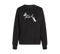 Karl Lagerfeld Felpa 'IKON' rosa / nero / bianco Donna Karl Lagerfeld S