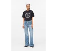 Karl Lagerfeld - Jeans a zampa a vita alta - - Jeans - Donna - Blu - W28 L30