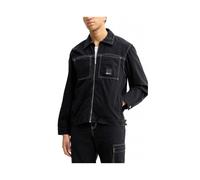 Karl Lagerfeld - Giacca con Impunture a Contrasto - - Jackets - Uomo - Nero - L