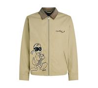 Karl Lagerfeld Giacca di mezza stagione 'Disney' broccato / cappuccino / nero Uomo Karl Lagerfeld XL broccato / cappuccino / nero