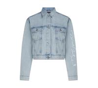Karl Lagerfeld Giacca di mezza stagione 'Disney X' blu chiaro / giallo / nero / bianco Donna Karl Lagerfeld XL blu chiaro / giallo / nero / bianco
