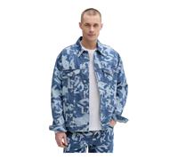 Karl Lagerfeld - Giacca in denim monogramma relaxed - - Jackets - Uomo - Blu - L