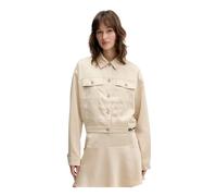 Karl Lagerfeld - Giacca Trucker Corta in Raso KLJ - - Jackets - Donna - Beige - XL