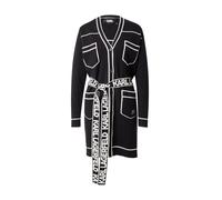 Karl Lagerfeld Giacchetta nero / bianco Donna - Abbigliamento - Taglie comode - Pullover e cardigan - Cardigan Karl Lagerfeld S
