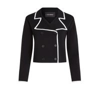 Karl Lagerfeld Giacchetta nero / bianco Donna - PROMO - Pullover e cardigan - Maglioni - Cardigan Karl Lagerfeld XL