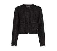 Karl Lagerfeld - Cardigan con frange - - Knitwear - Donna - Nero - XL