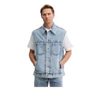 Karl Lagerfeld - Gilet Senza Maniche in Denim - - Jackets - Uomo - Blu - M
