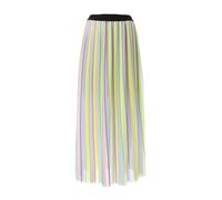 Karl Lagerfeld - Gonna Maxi Plissettata a Righe Multicolor - - Skirts - Donna - Multicolore - S