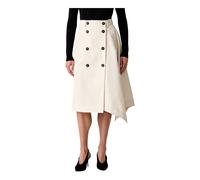 Karl Lagerfeld - Gonna Trench in Twill di Cotone - - Skirts - Donna - Beige - L