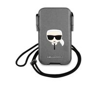 KARL LAGERFELD H8641 CUSTODIA A LIBRO per Universale Universel 6.1'', Grigio