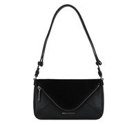 Karl Lagerfeld Hardware Mini Borsa Borsa a tracolla Pelle 18 cm con piega di espansione nero