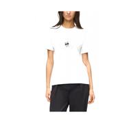 Karl Lagerfeld - Ikon Circle T-shirt - -Tops -Donna -Bianco -S