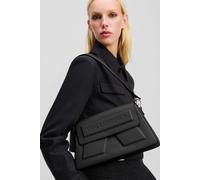 Karl Lagerfeld Borsa a spalla Ikon in pelle 31 cm Nero Donna Taglia One Size