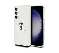 KARL LAGERFELD Ikonik IML COVER MAGSAFE per Samsung Galaxy S23+, Trasparente