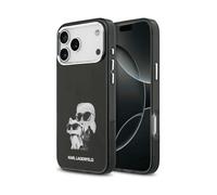 KARL LAGERFELD IML Aquarelle Karl & Choupette 3666339531201 CUSTODIA PER SMARTPHONE per Apple Universale, Nero