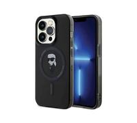 Karl Lagerfeld IML Ikonik MagSafe Custodia rigida KLHMP14LHFCKNOK, nero - iPhone 14 Pro