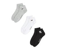 Karl Lagerfeld International B.V Ikon Sneaker Sock 3 Pack Calzini, Multicolore, 39-42 Donna