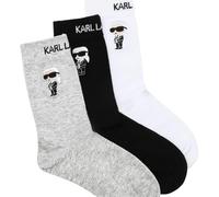 Karl Lagerfeld International B.V Ikon Sock 3 Pack Calzini, Multicolore, 35-38 Donna