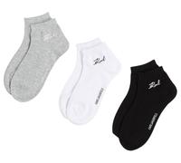 Karl Lagerfeld International B.V Signature Sneaker Sock 3 Pack Calzini, Multicolore, 35-38 Donna