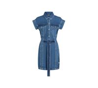 Karl Lagerfeld - Abito chemisier in denim - - Dresses - Donna - Blu - M
