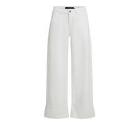 Karl Lagerfeld - Jeans ampi con risvolto fisso - - Trousers - Donna - Bianco - W27