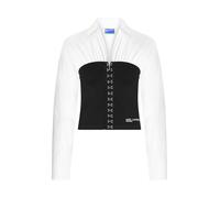 KARL LAGERFELD JEANS Camicia da donna nero / bianco Donna - Premium - Camicie e tuniche - Camicie KARL LAGERFELD JEANS M
