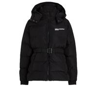 KARL LAGERFELD JEANS Donna Belted Puffer Nero XS