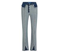 Karl Lagerfeld, ,Jeans ,Donna ,Blu ,W29 L30 Jeans dritti rovesciati