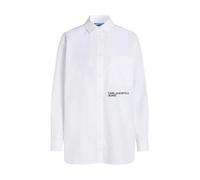 KARL LAGERFELD JEANS, Donna, Camicia Relaxed, Vestibilità Relaxed, Bianco, XS