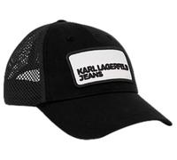 KARL LAGERFELD JEANS, Donna, Cappellino Da Camionista Color Blocked, Nero, One size